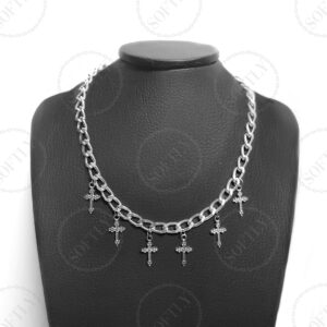GOTH CROSSES CHAIN