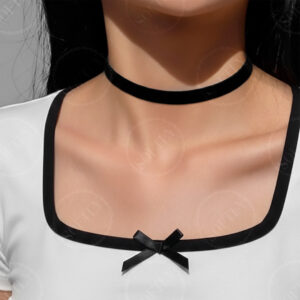 BLACK BASIC CHOKER
