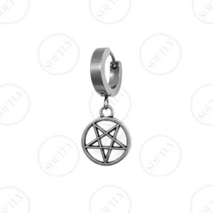 INVERTED PENTAGRAM EARRINGS