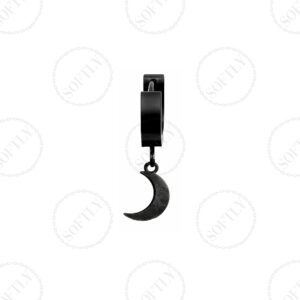 MINI BLACK MOON EARRING
