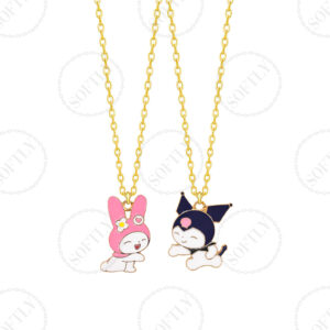 KUROMI WITH MY MELODY CHAINS