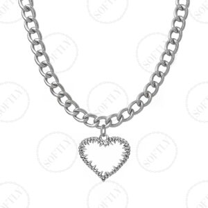SPIKE HEARTS CHAIN