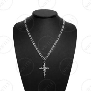 CROSS OF ROSES CHAIN