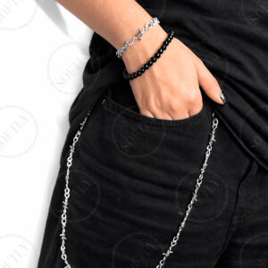 BLACK PEARLS BRACELET