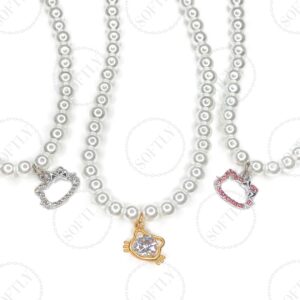 HELLO KITTY PEARLS CHAIN