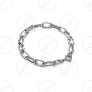 RECTANGULAR CHAIN BRACELET