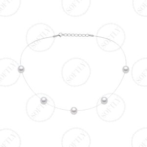 INVISIBLE PEARLS NECKLACE