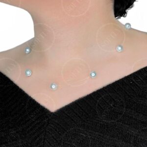 INVISIBLE PEARLS NECKLACE