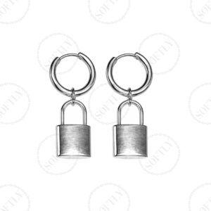 LOCK EARRINGS