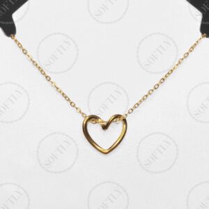 TWISTED HEART NECKLACE