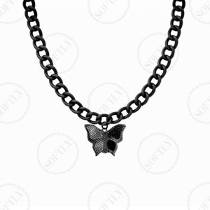 BLACK BUTTERFLY CHAIN