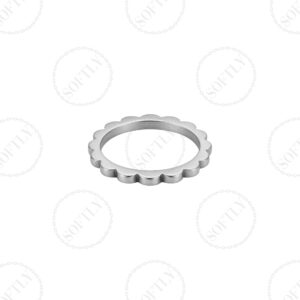 SILVER ORBIT RING