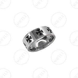 GREEK CROSS RING [A]