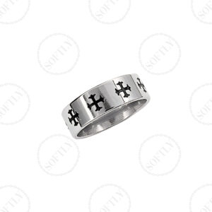GREEK CROSS RING [B]