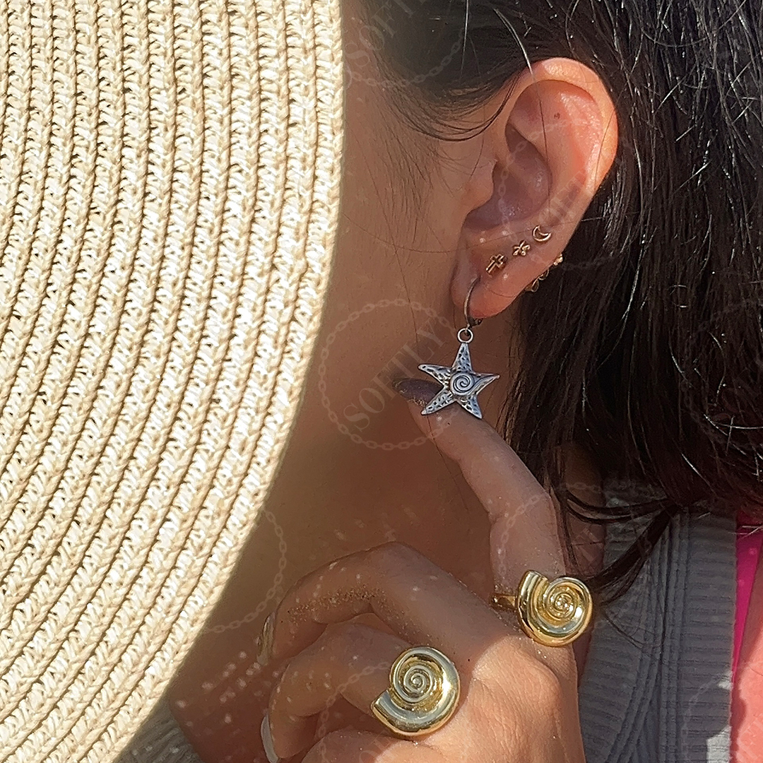 SANDY STARS EARRINGS - Imagen 3