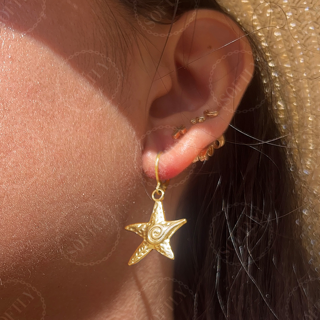 SANDY STARS EARRINGS - Imagen 4
