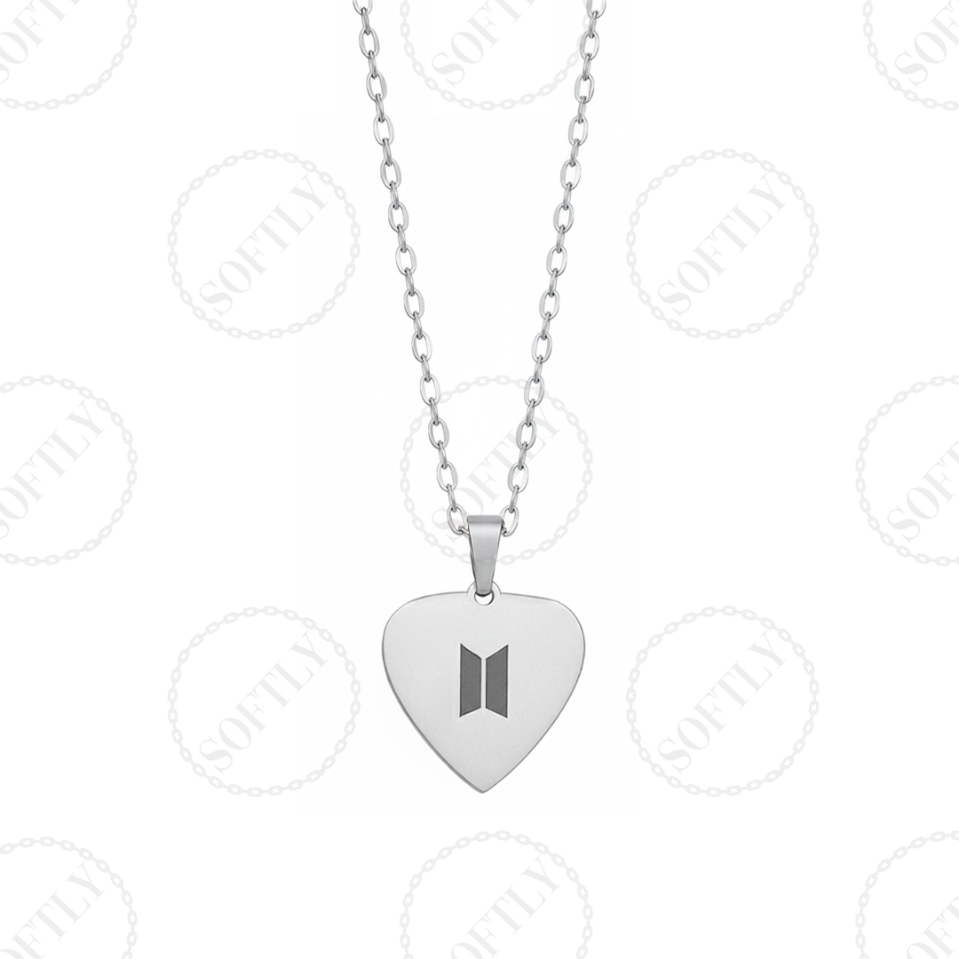 BANGTAN NECKLACE (SILVER)