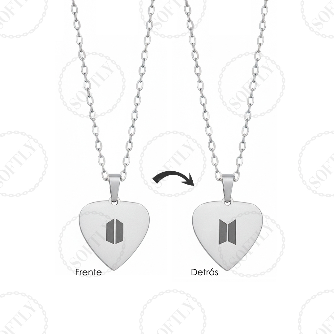 BANGTAN NECKLACE (SILVER) - Imagen 4
