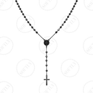 MI ROSARIO NECKLACE (BLACK)