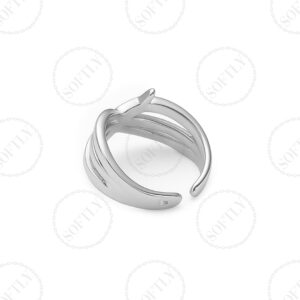 METAL KNOT RING