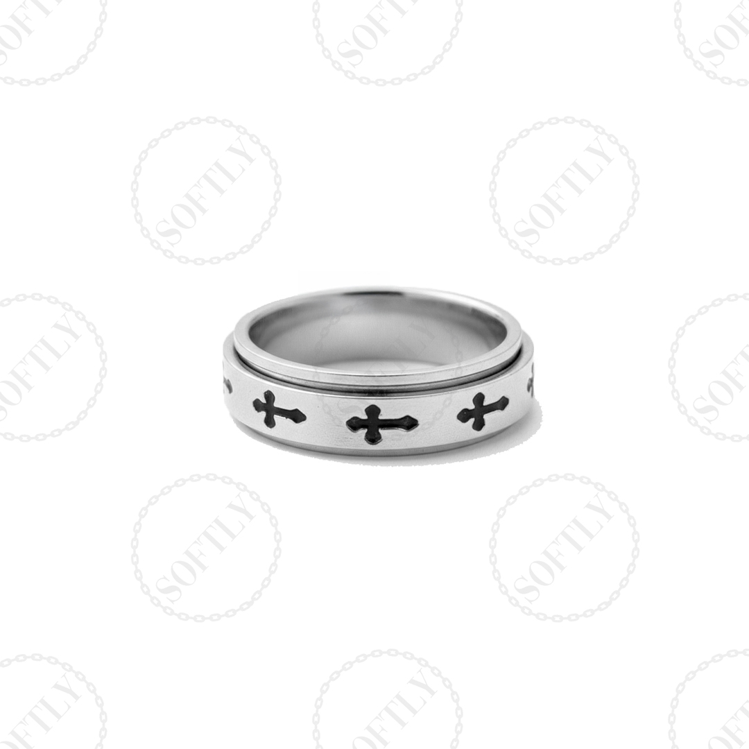 ETERNITY CROSS RING (ANTIESTRÉS) - Imagen 2