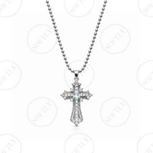 ETHEREAL CROSS NECKLACE