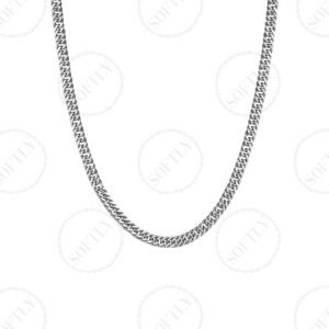 THIN DOUBLE LINK CUBAN CHAIN