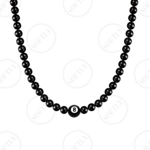 8 BALL PEARLS CHAIN