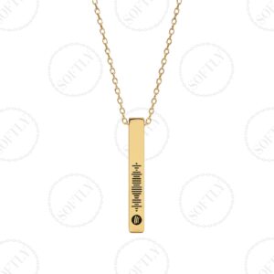 SPOTIFY CODE NECKLACES
