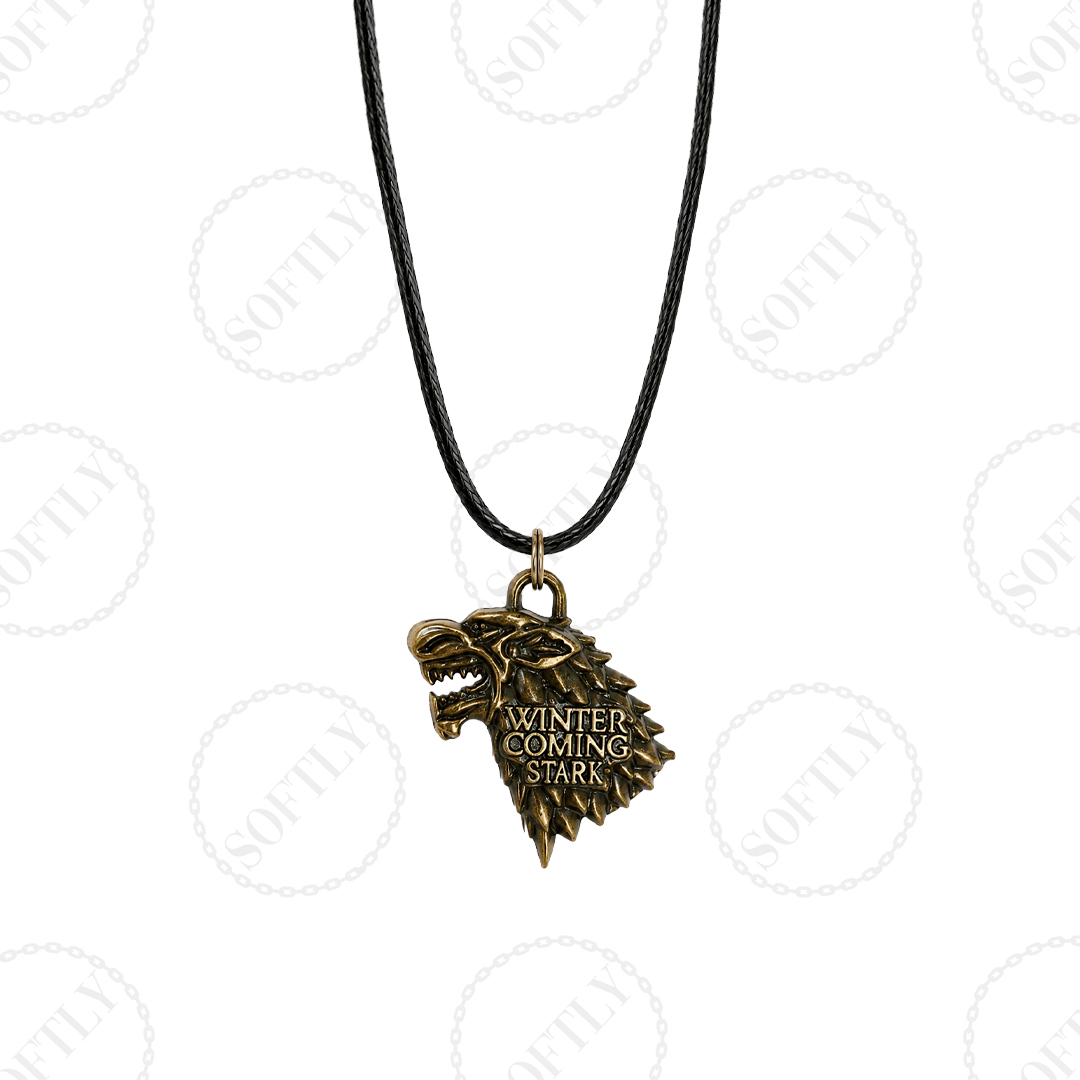 CASA STARK (GOT) NECKLACE