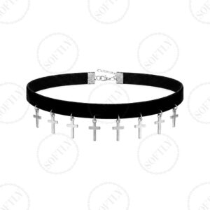 THE CROSSES CHOKER