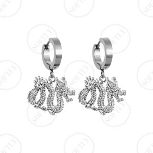 MINI JAPANESE DRAGON EARRINGS