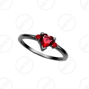 DARK ROMANCE SOLITAIRE RINGS