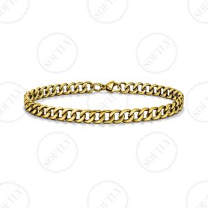 GOLD CUBAN BRACELET