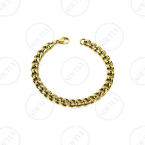 GOLD CUBAN BRACELET