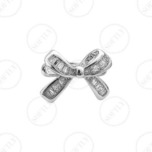 DIAMOND BOW EARCUFF