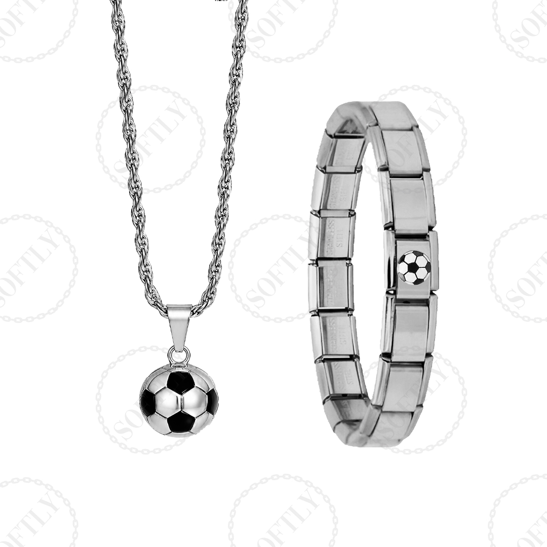 FUTBOL CHAIN (SILVER) - Imagen 2