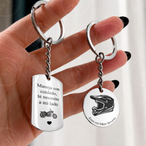 BIKER KEYRING #1