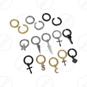 THIN CLIP EARRINGS