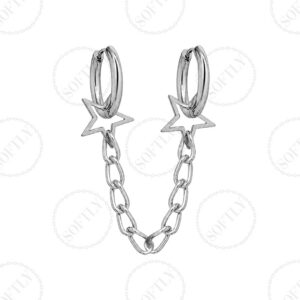 STAR DUO DOBLE PIERCING