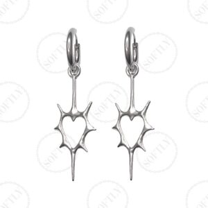 PROTECTED HEART EARRINGS
