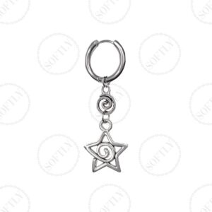 SPIRAL STAR EARRINGS
