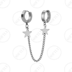 DOUBLE STELLA EARRINGS