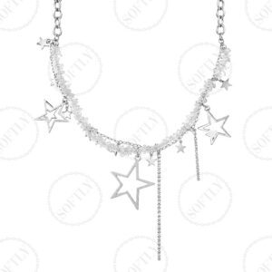 COSMIC SHARDS NECKLACE (WHITE)