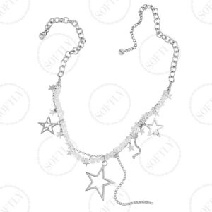 COSMIC SHARDS NECKLACE (WHITE)