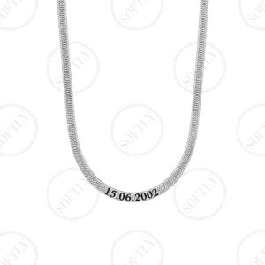 SNAKE CHAIN - 3mm (GRABADO LÁSER)